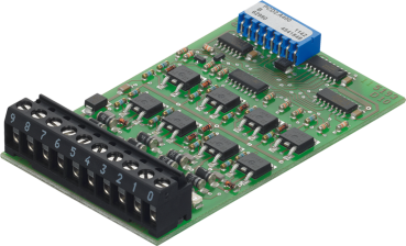 PCD2.A400: 8 A, Transistor, 5-32VDC/0,5A Saia PCD(R)1/2 E/A-Modul digital
