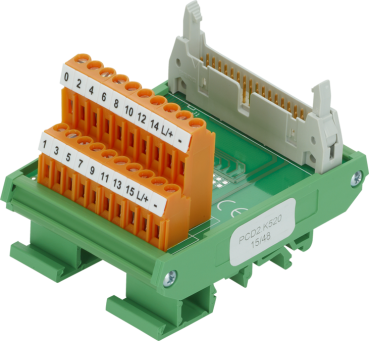 PCD2.K520: Systemkabel 16E/A, Flachband Saia PCD(R)1/2 E/A-Modul Zubehör