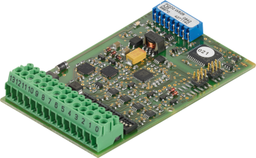 PCD2.W525: 4 E/2 A, 14/12Bit, universal Saia PCD(R)1/2 E/A-Modul analog