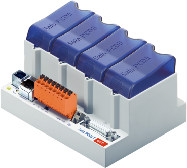 PCD3.T668: Kopfstation 4xE/A, TCP/IP Saia PCD(R)3 RIO Standby