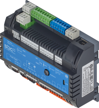 PCD7.LRS4:Regler 4xAO,2xDO,4xRel,4xAI/DI Saia PCD(R)Raumregler BACnet MS/TP