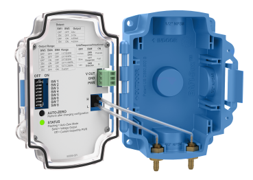 Preview: Messbereich -250 bis 250Pa, Genauigk. ±1%, IP66 ZPM Differenzdrucksensor