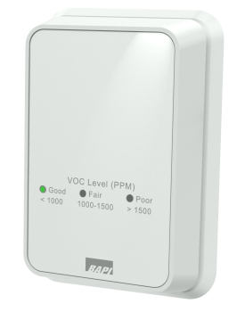 0-10V, 0-2000ppm, LED Ampel VOC (CO2e)Raumsensor