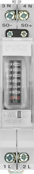 AAE1D5F10KR3A00:230V/65A Rollenzählwerk Saia PCD(R)Energiezäh. MID-Zul.geeicht